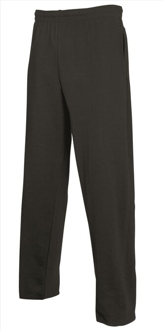 FOTL Lightweight open hem Jogpants, Black, S