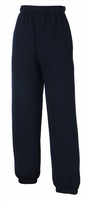 FOTL Kids Classic Elasticated Cuf Jogpants, D. Navy, 5-6jr