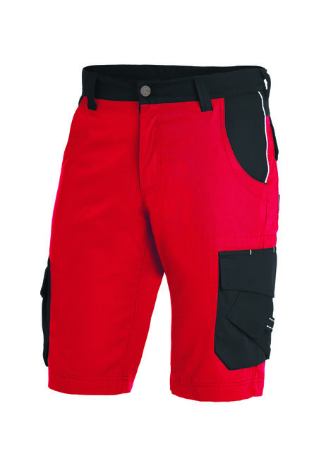 FHB THEO Bermuda Twill | rood-zwart | 42