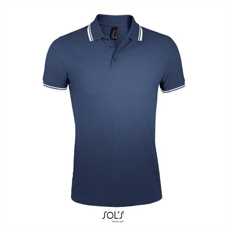 SOL'S Pasadena Men, French Navy/White, S