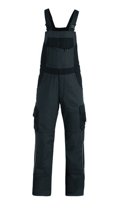 FHB ECKHARD Tuinbroek Twill | antraciet-zwart | 42
