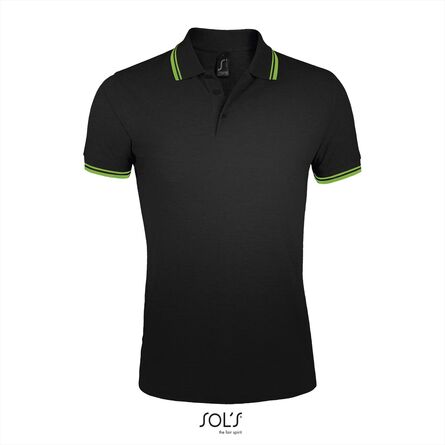 SOL'S Pasadena Men, Black/Lime, S