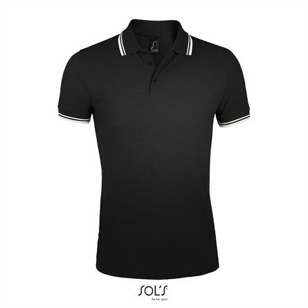 SOL'S Pasadena Men, Black/White, S