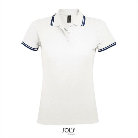 SOL'S Pasadena Women, White/Navy, S