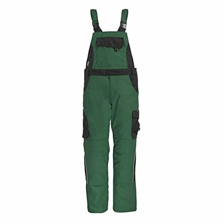 FHB ECKHARD Tuinbroek Twill | groen-zwart | 42