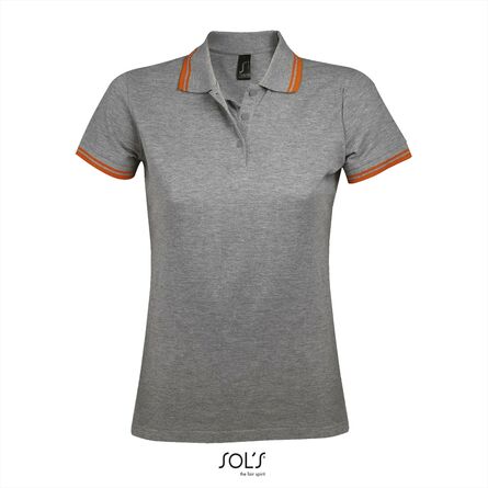 SOL'S Pasadena Women, Melange Grey/Orange, S