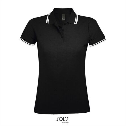 SOL'S Pasadena Women, Black/White, S
