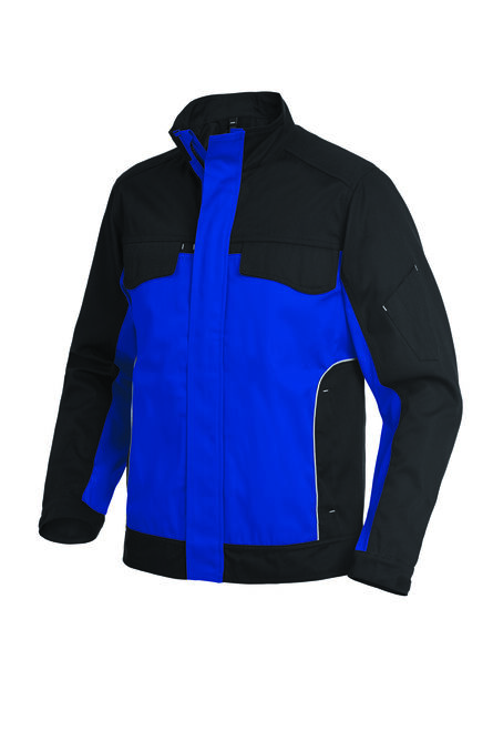 FHB ERNST Werkjack Twill | korenblauw-zwart | S