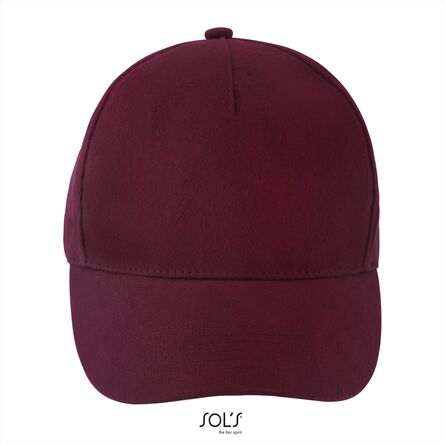 SOL'S Long Beach, Burgundy, One size