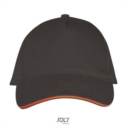 SOL'S Long Beach, Dark Grey/Orange, One size