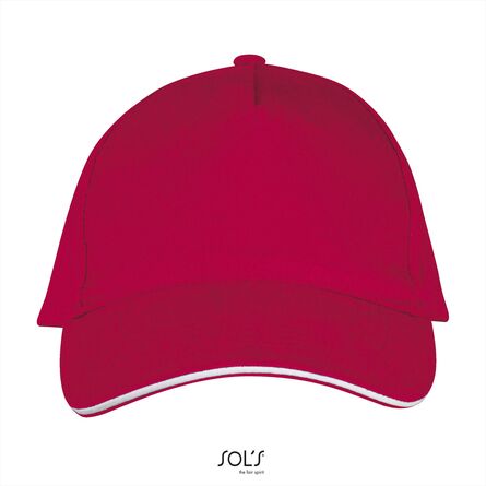 SOL'S Long Beach, Red/White, One size
