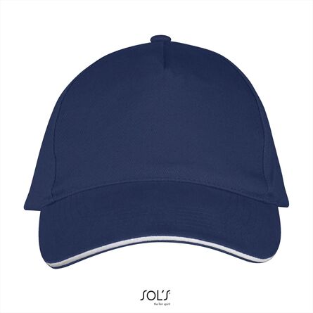 SOL'S Long Beach, French Navy/White, One size