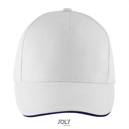 SOL'S Long Beach, White/French Navy, One size