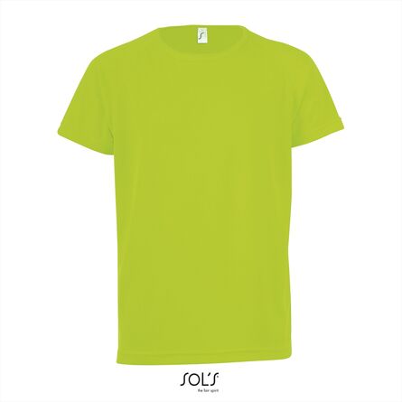 SOL'S Sporty Kids, Neon Green, 6jr