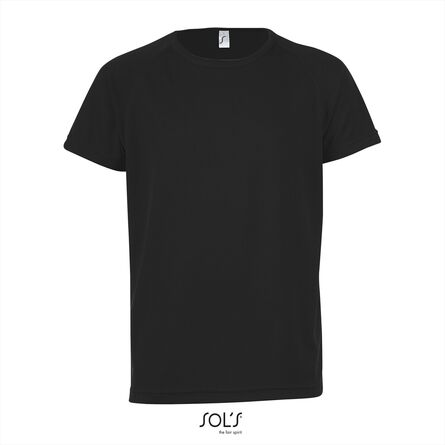 SOL'S Sporty Kids, Black, 6jr