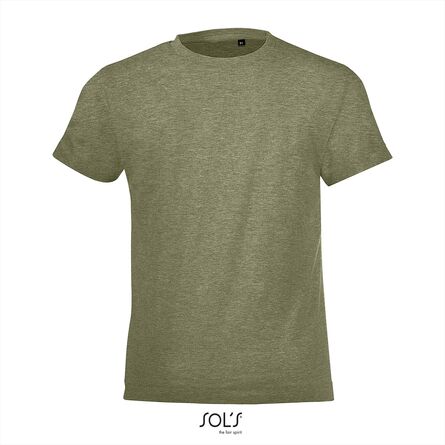 SOL'S Regent Fit Kids, Heather Khaki, 2jr