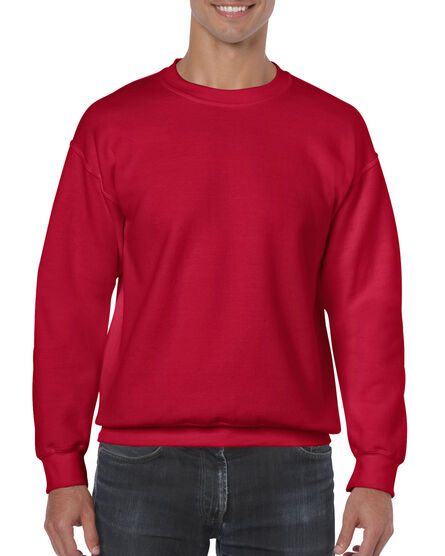 Gildan Sweater Crewneck HeavyBlend for him | 187 Cherry Red | M