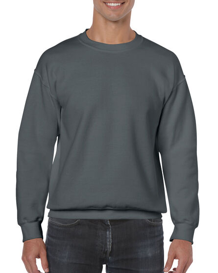 Gildan Sweater Crewneck HeavyBlend for him | Charcoal | M