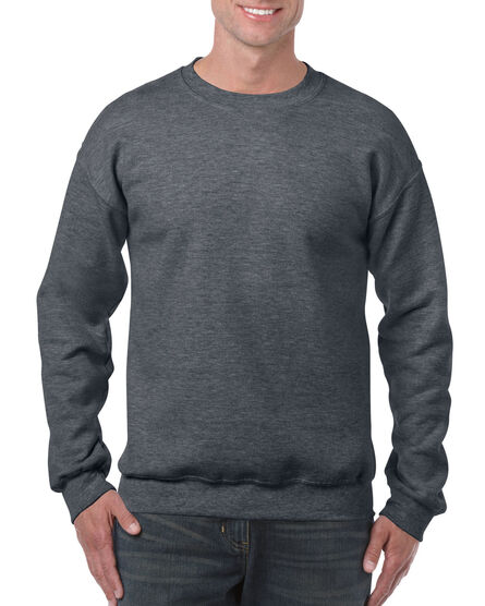 Gildan Sweater Crewneck HeavyBlend for him | 446 Dark Heather | M