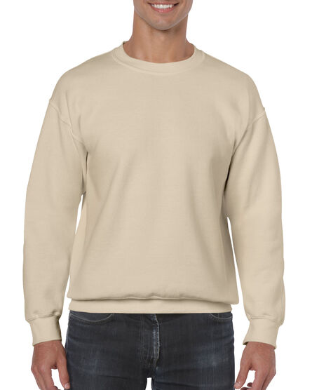 Gildan Sweater Crewneck HeavyBlend for him | 7528 Sand | M