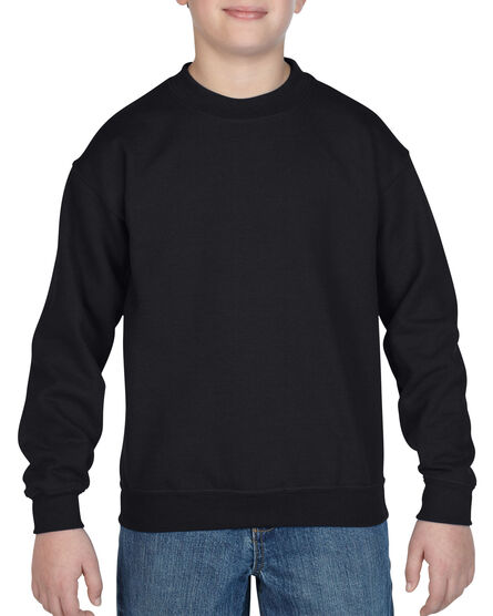Gildan Sweater Crewneck HeavyBlend for kids | 426 Black | XL