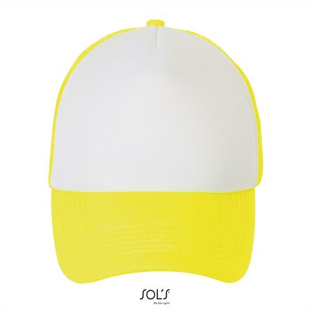 SOL'S Bubble, White/Neon Yellow, One size
