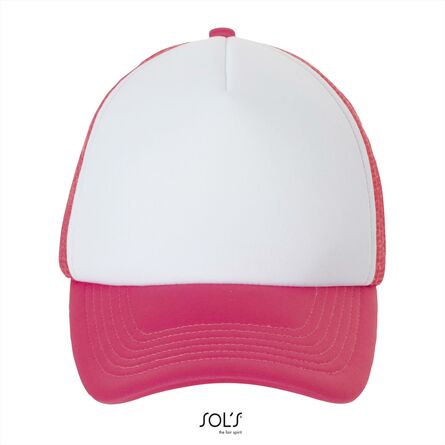 SOL'S Bubble, White/Neon Coral, One size