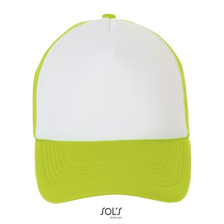 SOL'S Bubble, White/Neon Green, One size