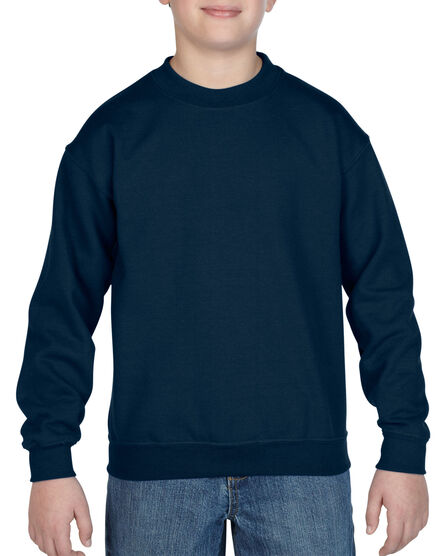 Gildan Sweater Crewneck HeavyBlend for kids | 533 Navy | XL