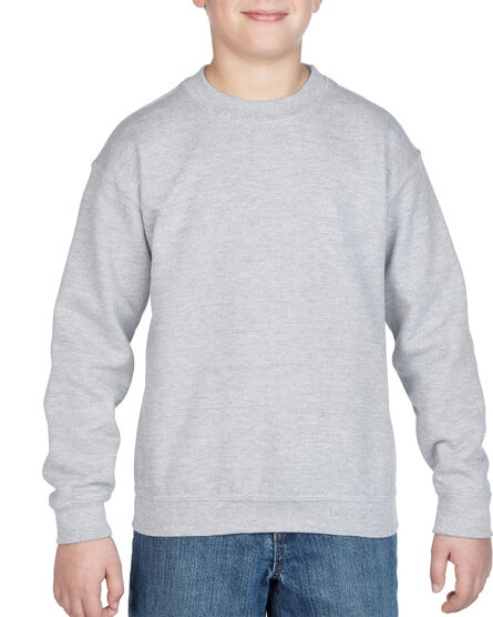 Gildan Sweater Crewneck HeavyBlend for kids | CG7 Sports Grey | XL