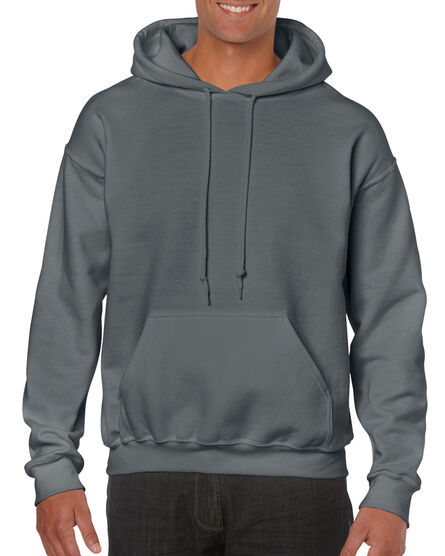 Gildan Sweater Hooded HeavyBlend for him | Charcoal | L