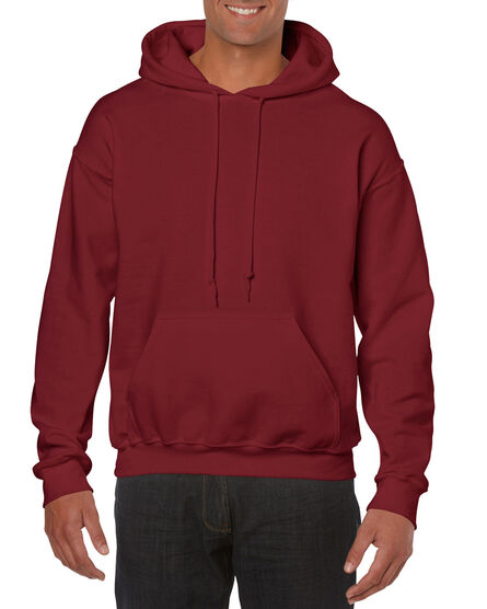 Gildan Sweater Hooded HeavyBlend for him | 219 Garnet | L