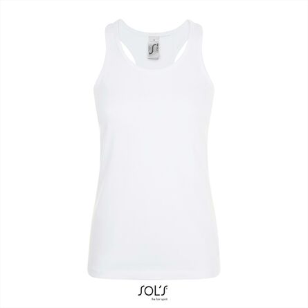 SOL'S Justin Women, White, XS