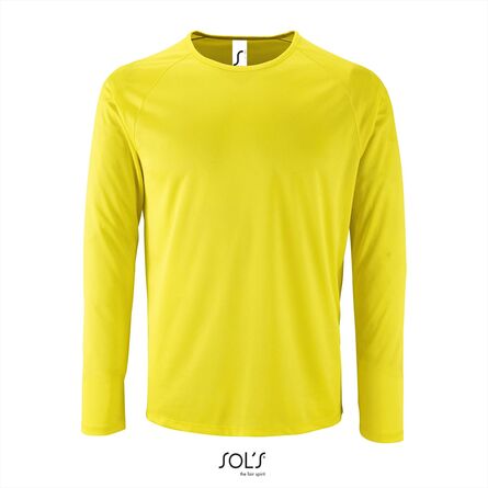 SOL'S Sporty LSL Men, Neon Yellow, S