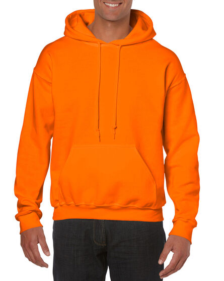 Gildan Sweater Hooded HeavyBlend for him | 21 Safety Orange | L
