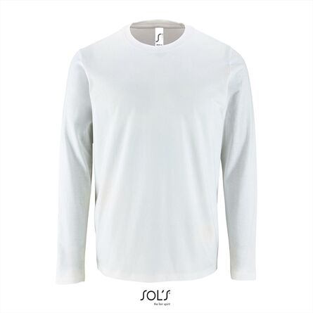 SOL'S Imperial LSL Men, White, S