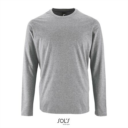 SOL'S Imperial LSL Men, Grey Melange, S