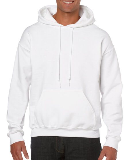 Gildan Sweater Hooded HeavyBlend for him | 000 White | L