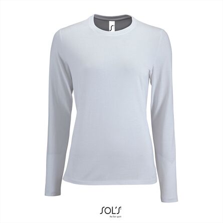 SOL'S Imperial LSL Women, White, S
