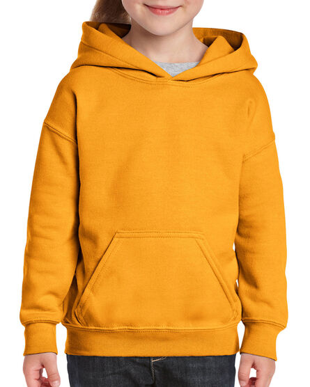 Gildan Sweater Hooded HeavyBlend for kids | 1235 Gold | S