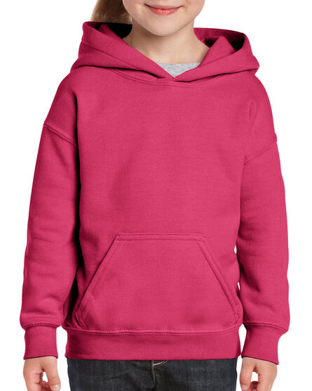 Gildan Sweater Hooded HeavyBlend for kids | 010 Heliconia | S