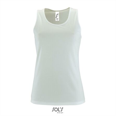 SOL'S Sporty TT Women, White, XS