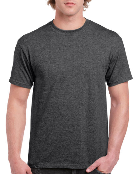 Gildan T-shirt Ultra Cotton SS | 446 Dark Heather | L