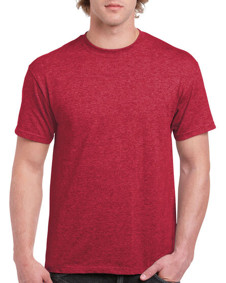 Gildan T-shirt Ultra Cotton SS | 194 Heather Cardinal | L