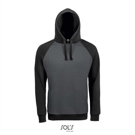 SOL'S Seattle, Charcoal Melange/Black, XS