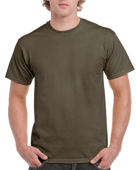 Gildan T-shirt Ultra Cotton SS | 411 Olive | L