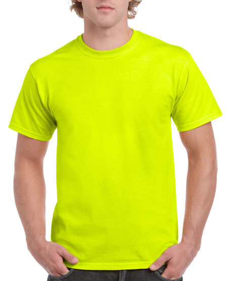 Gildan T-shirt Ultra Cotton SS | 382 Safety Green | L