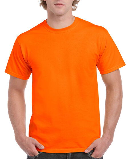 Gildan T-shirt Ultra Cotton SS | 21 Safety Orange | L