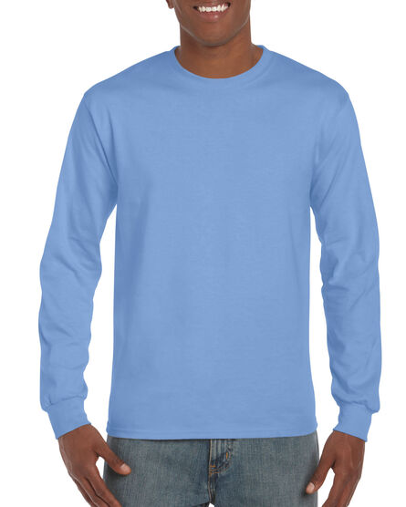 Gildan T-shirt Ultra Cotton LS | 659 Carolina Blue | S
