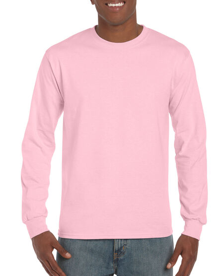 Gildan T-shirt Ultra Cotton LS | 685 Light Pink | S